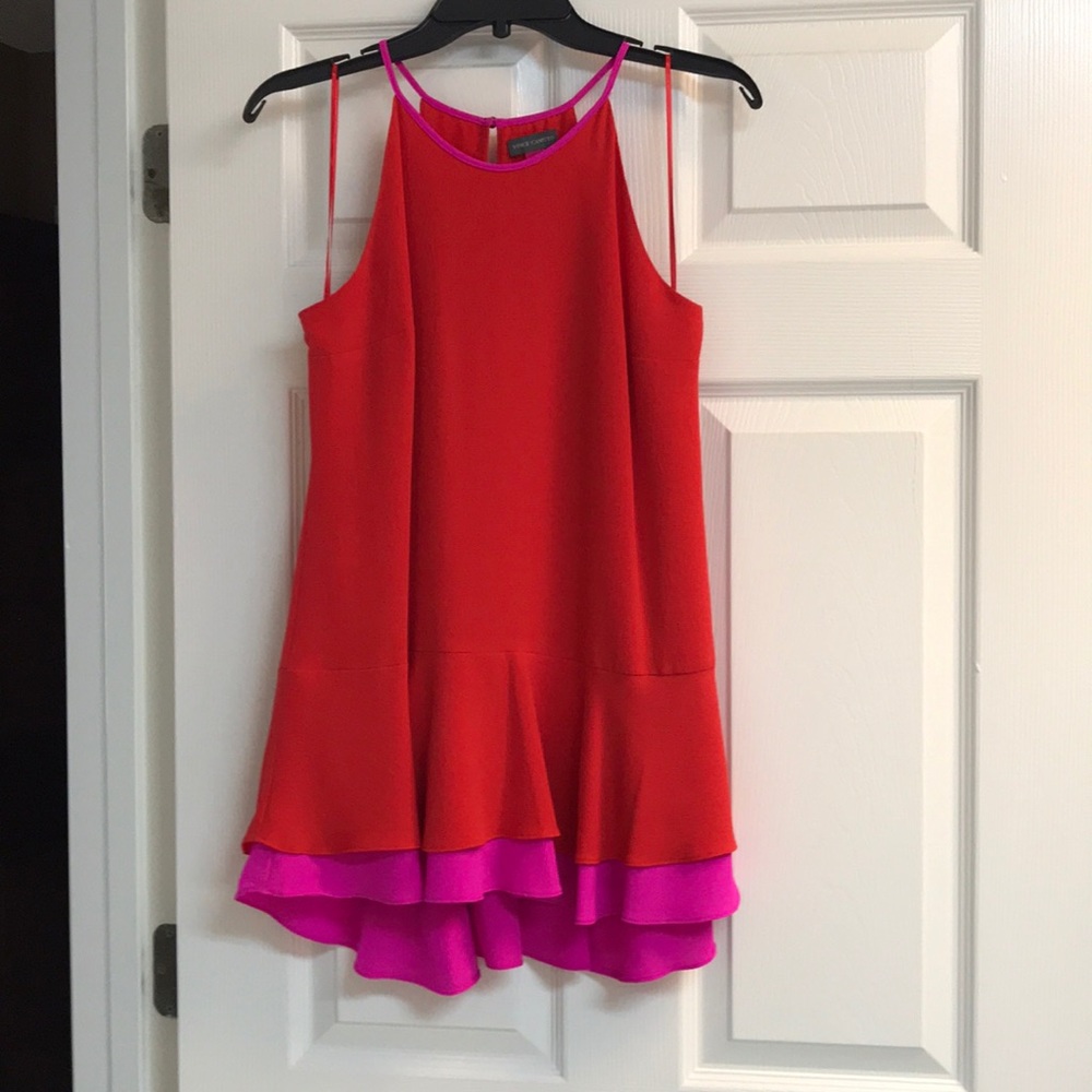 Sassy Vince Camuto peplum top.